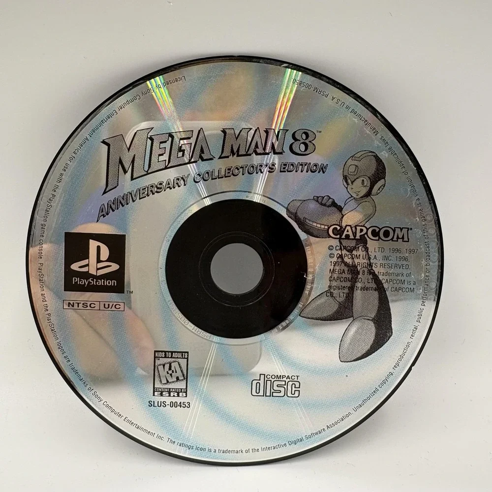 Vintage Mega Man Anniversary Collection Collector's Sony PlayStation PS1 Capcom‎